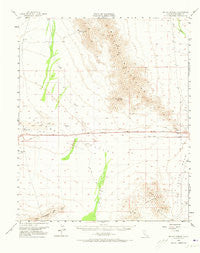 McCoy Spring California Historical topographic map, 1:62500 scale, 15 X 15 Minute, Year 1952