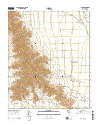 McCoy Peak California Current topographic map, 1:24000 scale, 7.5 X 7.5 Minute, Year 2015
