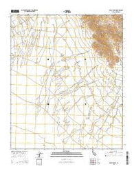 McCoy Spring California Current topographic map, 1:24000 scale, 7.5 X 7.5 Minute, Year 2015