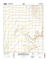 McCoy Wash California Current topographic map, 1:24000 scale, 7.5 X 7.5 Minute, Year 2015