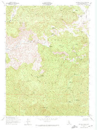 McDonald Peak California Historical topographic map, 1:24000 scale, 7.5 X 7.5 Minute, Year 1958