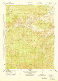 McDonald Peak California Historical topographic map, 1:31680 scale, 7.5 X 7.5 Minute, Year 1944