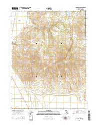 McDonald Peak California Current topographic map, 1:24000 scale, 7.5 X 7.5 Minute, Year 2015