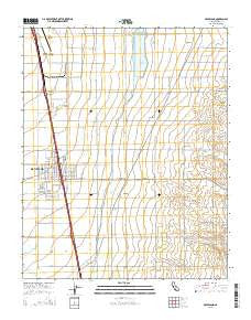 McFarland California Current topographic map, 1:24000 scale, 7.5 X 7.5 Minute, Year 2015