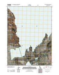 McGinty Point California Historical topographic map, 1:24000 scale, 7.5 X 7.5 Minute, Year 2012