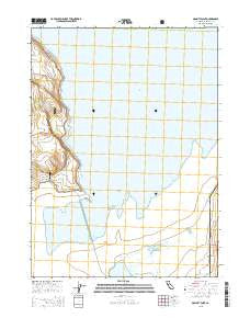 McGinty Point California Current topographic map, 1:24000 scale, 7.5 X 7.5 Minute, Year 2015