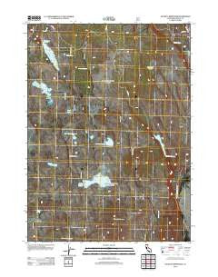 McGinty Reservoir California Historical topographic map, 1:24000 scale, 7.5 X 7.5 Minute, Year 2012
