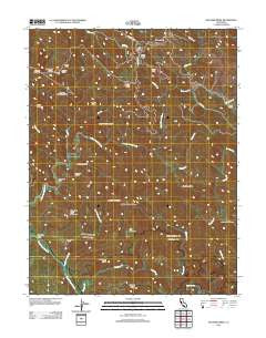 McGuire Ridge California Historical topographic map, 1:24000 scale, 7.5 X 7.5 Minute, Year 2012