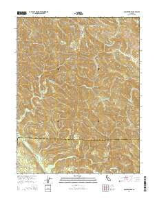 McGuire Ridge California Current topographic map, 1:24000 scale, 7.5 X 7.5 Minute, Year 2015