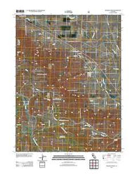 McKesick Peak California Historical topographic map, 1:24000 scale, 7.5 X 7.5 Minute, Year 2012