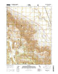 McKesick Peak California Current topographic map, 1:24000 scale, 7.5 X 7.5 Minute, Year 2015