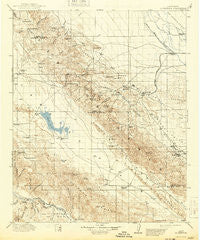 McKittrick California Historical topographic map, 1:125000 scale, 30 X 30 Minute, Year 1912