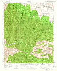 McPherson Peak California Historical topographic map, 1:62500 scale, 15 X 15 Minute, Year 1941