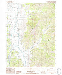 Mc Conaughy Gulch California Historical topographic map, 1:24000 scale, 7.5 X 7.5 Minute, Year 1986
