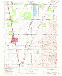 Mc Farland California Historical topographic map, 1:24000 scale, 7.5 X 7.5 Minute, Year 1954