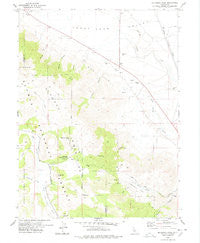 Mc Kesick Peak California Historical topographic map, 1:24000 scale, 7.5 X 7.5 Minute, Year 1978