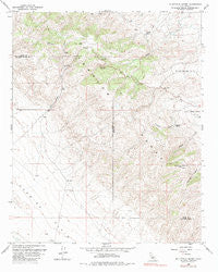 Mc Kittrick Summit California Historical topographic map, 1:24000 scale, 7.5 X 7.5 Minute, Year 1959