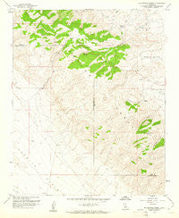 Mc Kittrick Summit California Historical topographic map, 1:24000 scale, 7.5 X 7.5 Minute, Year 1959