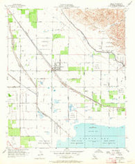 Mecca California Historical topographic map, 1:24000 scale, 7.5 X 7.5 Minute, Year 1955