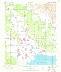 Mecca California Historical topographic map, 1:24000 scale, 7.5 X 7.5 Minute, Year 1955