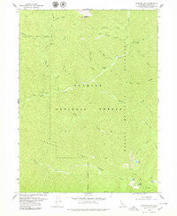 Medicine Mtn California Historical topographic map, 1:24000 scale, 7.5 X 7.5 Minute, Year 1978