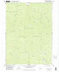 Medicine Mtn California Historical topographic map, 1:24000 scale, 7.5 X 7.5 Minute, Year 1978