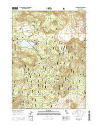 Medicine Lake California Current topographic map, 1:24000 scale, 7.5 X 7.5 Minute, Year 2015