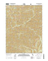 Medicine Mountain California Current topographic map, 1:24000 scale, 7.5 X 7.5 Minute, Year 2015
