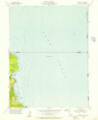 Meeks Bay California Historical topographic map, 1:24000 scale, 7.5 X 7.5 Minute, Year 1955