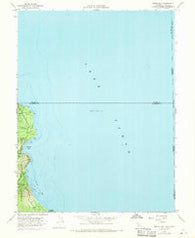 Meeks Bay California Historical topographic map, 1:24000 scale, 7.5 X 7.5 Minute, Year 1955