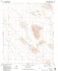 Melville Lake California Historical topographic map, 1:24000 scale, 7.5 X 7.5 Minute, Year 1972