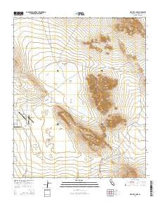 Melville Lake California Current topographic map, 1:24000 scale, 7.5 X 7.5 Minute, Year 2015