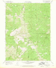 Mendocino Pass California Historical topographic map, 1:24000 scale, 7.5 X 7.5 Minute, Year 1967