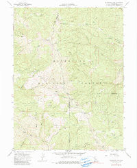 Mendocino Pass California Historical topographic map, 1:24000 scale, 7.5 X 7.5 Minute, Year 1967