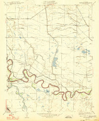 Mendota California Historical topographic map, 1:24000 scale, 7.5 X 7.5 Minute, Year 1947