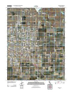 Merced California Historical topographic map, 1:24000 scale, 7.5 X 7.5 Minute, Year 2012