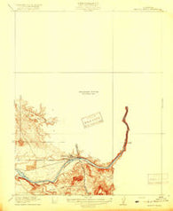 Merced Falls California Historical topographic map, 1:31680 scale, 7.5 X 7.5 Minute, Year 1919