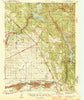 Merced Falls California Historical topographic map, 1:62500 scale, 15 X 15 Minute, Year 1944