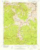 Merced Peak California Historical topographic map, 1:62500 scale, 15 X 15 Minute, Year 1953