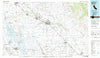 Merced California Historical topographic map, 1:100000 scale, 30 X 60 Minute, Year 1983