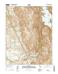 Merced Falls California Current topographic map, 1:24000 scale, 7.5 X 7.5 Minute, Year 2015