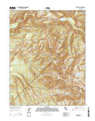 Merced Peak California Current topographic map, 1:24000 scale, 7.5 X 7.5 Minute, Year 2015