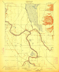 Meridian California Historical topographic map, 1:31680 scale, 7.5 X 7.5 Minute, Year 1912