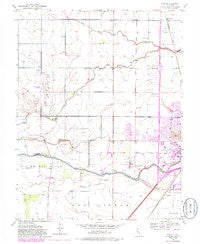 Merritt California Historical topographic map, 1:24000 scale, 7.5 X 7.5 Minute, Year 1952