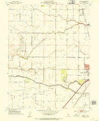 Merritt California Historical topographic map, 1:24000 scale, 7.5 X 7.5 Minute, Year 1952