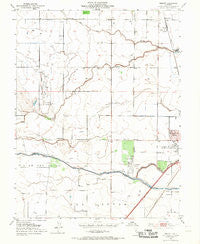 Merritt California Historical topographic map, 1:24000 scale, 7.5 X 7.5 Minute, Year 1952