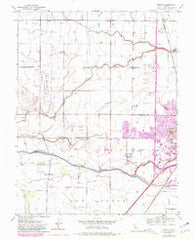 Merritt California Historical topographic map, 1:24000 scale, 7.5 X 7.5 Minute, Year 1952