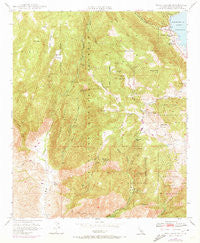 Mesa Grande California Historical topographic map, 1:24000 scale, 7.5 X 7.5 Minute, Year 1948