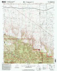 Mescal Creek California Historical topographic map, 1:24000 scale, 7.5 X 7.5 Minute, Year 1995