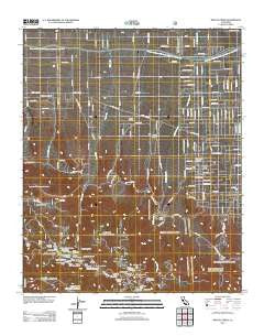 Mescal Creek California Historical topographic map, 1:24000 scale, 7.5 X 7.5 Minute, Year 2012